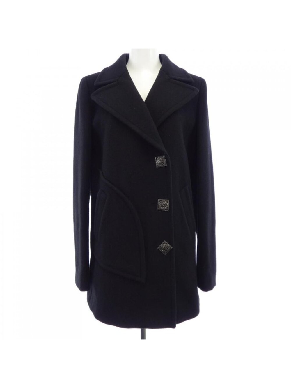 Chanel Coat Black
